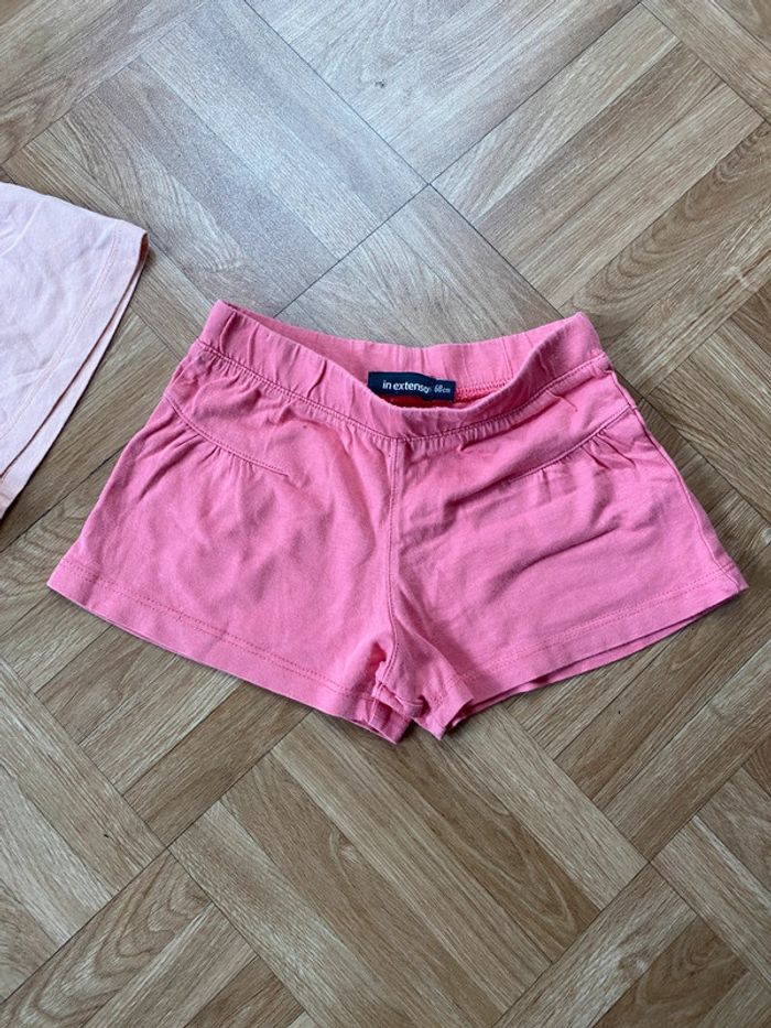 Lot de 2 short rose taille 6/9 mois In Extenso - photo numéro 2
