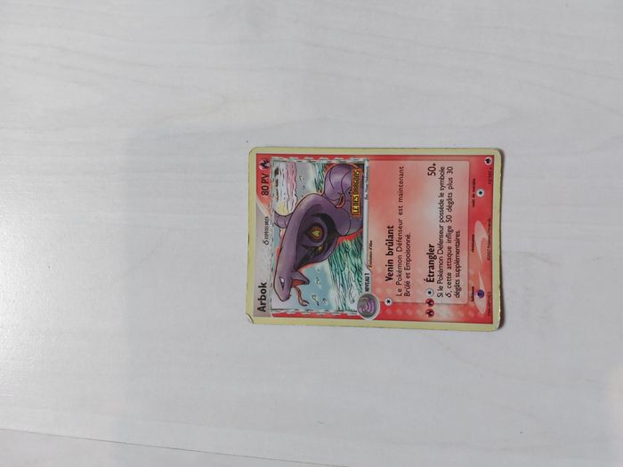 Arbok 13/101 Holo Stamped Bloc Ex Ile des Dragons