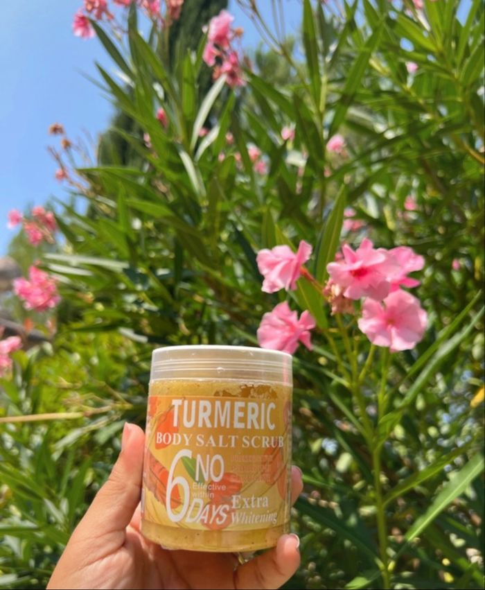 Gommage blanchissant curcuma