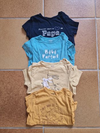 Lot de t-shirt