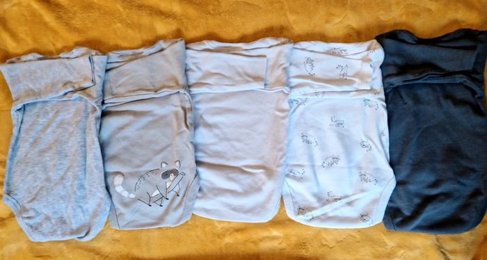 Lot de 5 bodies 6 mois - photo numéro 2