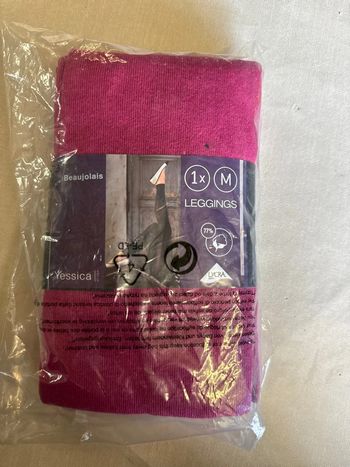 Legging bordeaux neuf M C&A