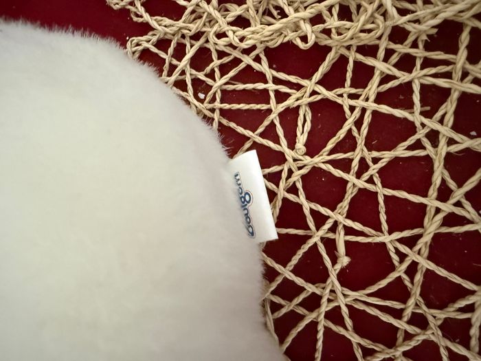 Doudou Peluche ours blanc BOULGOM - photo numéro 2