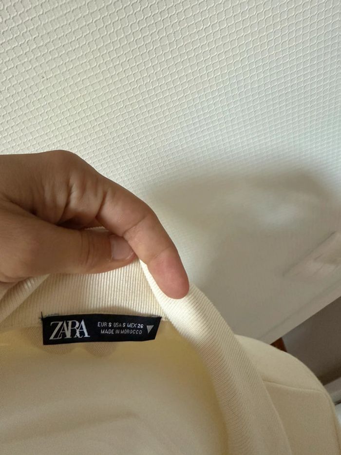 Body Zara crème en très bon état taille S - photo numéro 5