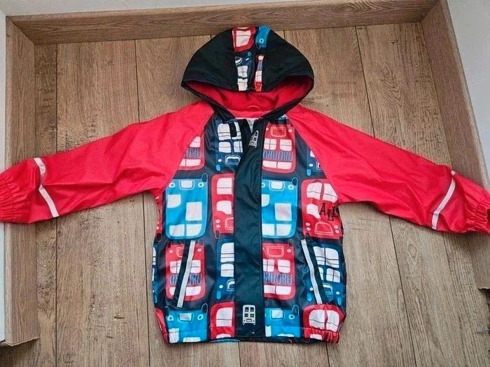 Imperméable Lupilu bleu marine et rouge Lupilu 5 ans - photo numéro 2