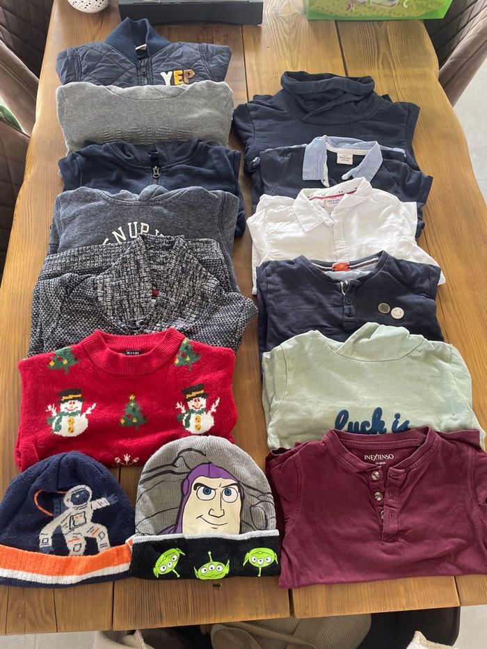 Lot automne/hiver garçon 4 ans
