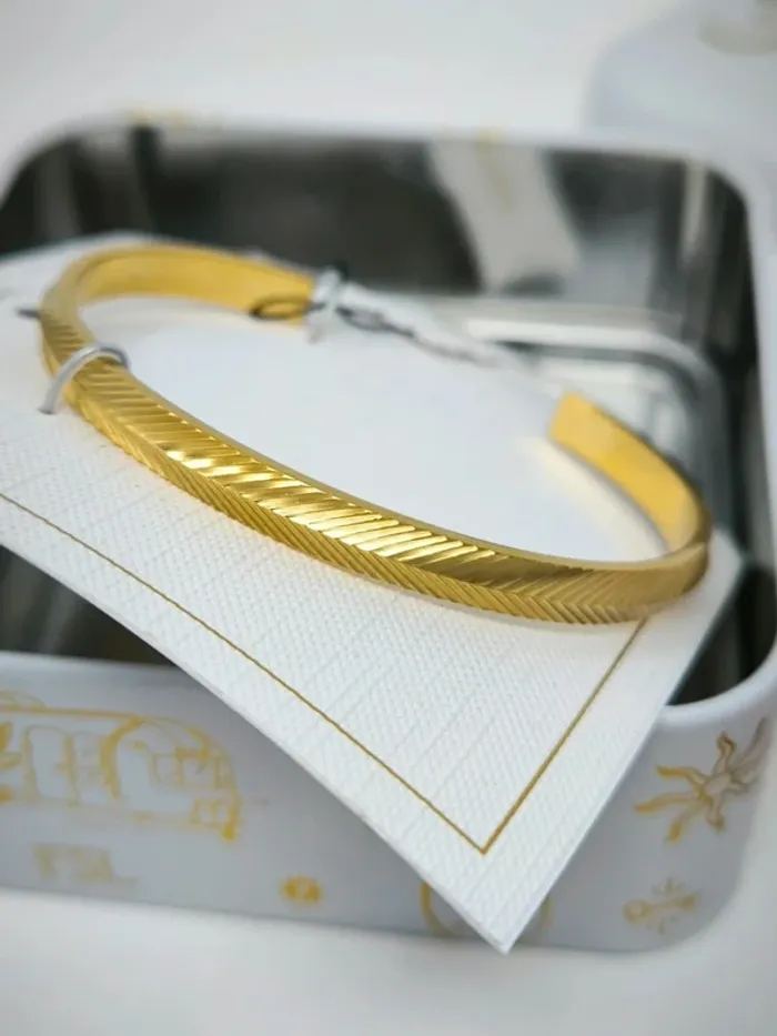 Bracelet Fossil en acier inoxydable doré - photo numéro 5