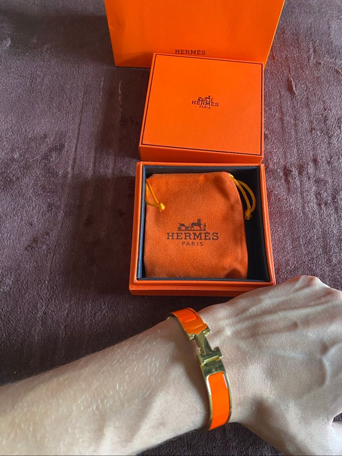 Bracelet clic h Hermès - photo numéro 8