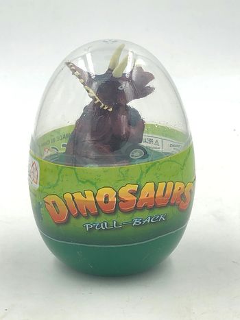 Véhicule à friction dinosaure Tricératops Pull-Back neuf