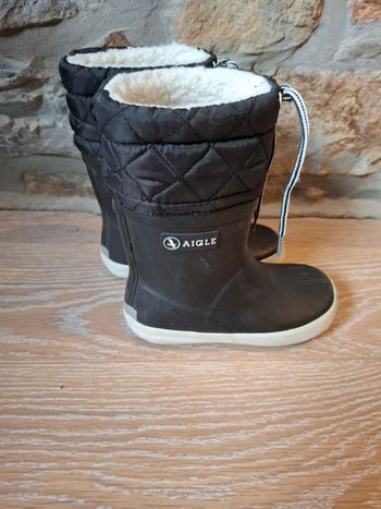 Bottes Aigle fourrées 27