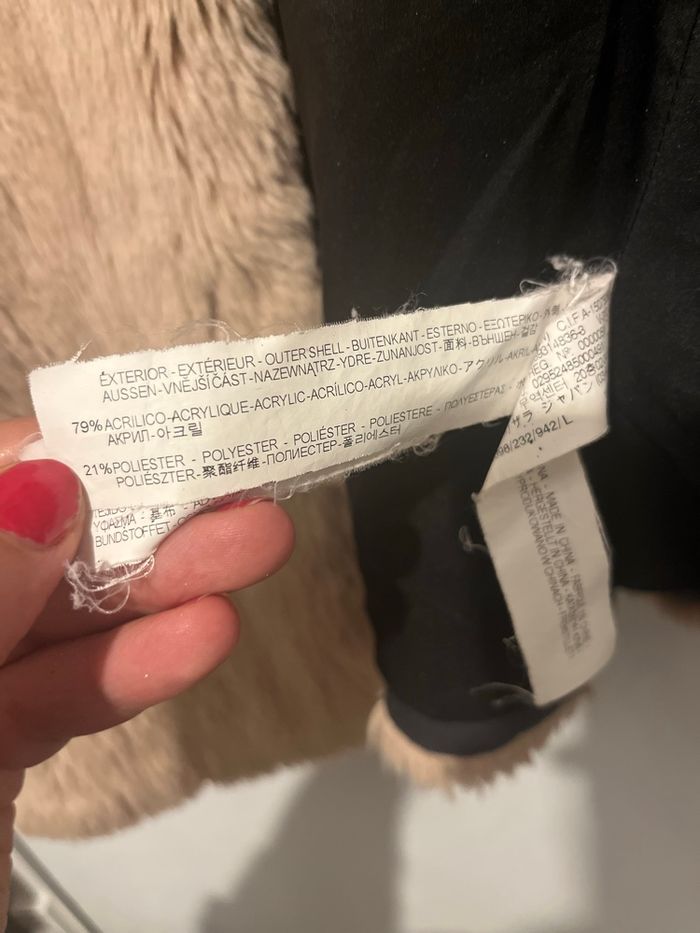 Manteau fausse fourrure - photo numéro 3