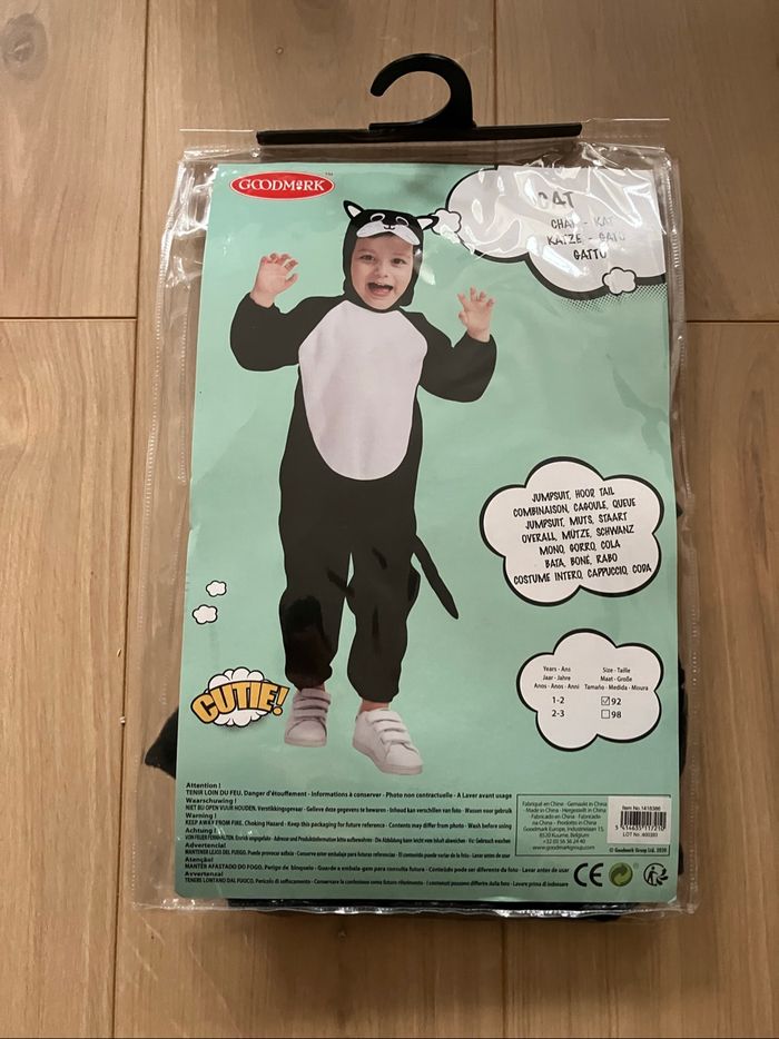 Déguisement Chat 92 cm