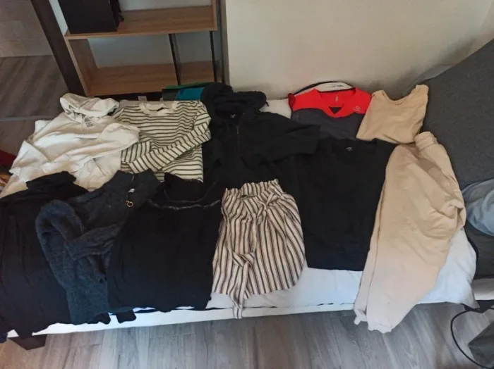 Lot de 11 vêtements femme taille M (lot 12)
