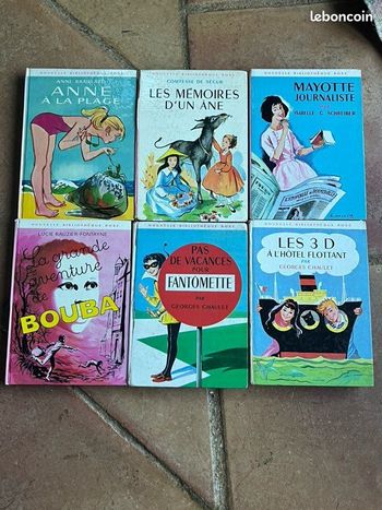 Nouvelle Bibliothèque Rose: livres en lot ou à l’unité