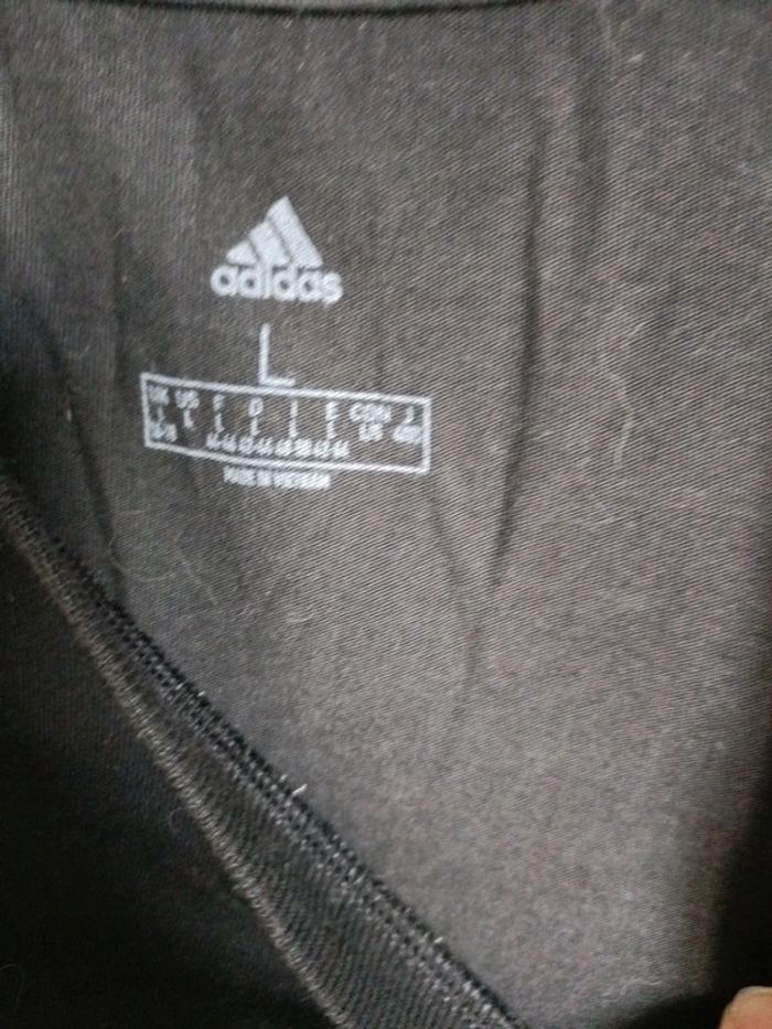 T-shirt Adidas Noir - Taille L - Style & Confort - photo numéro 8