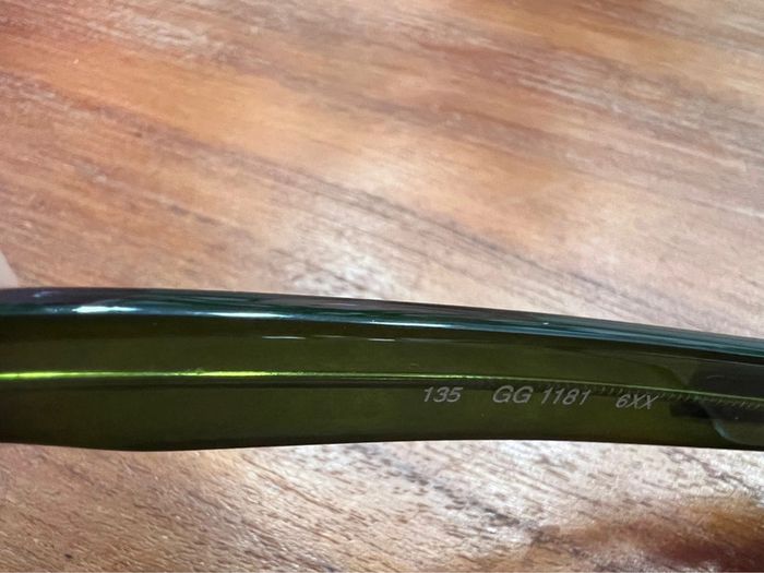 Monture / paire de lunette GUCCI vintage comme neuve / + boîte - photo numéro 4