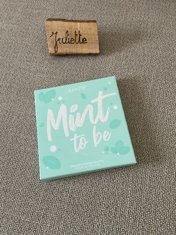 Palette ColourPop Mint to Be – verte, neuf