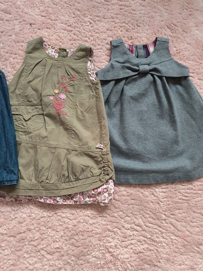 Lot 18 mois fille robe et veste - photo numéro 5