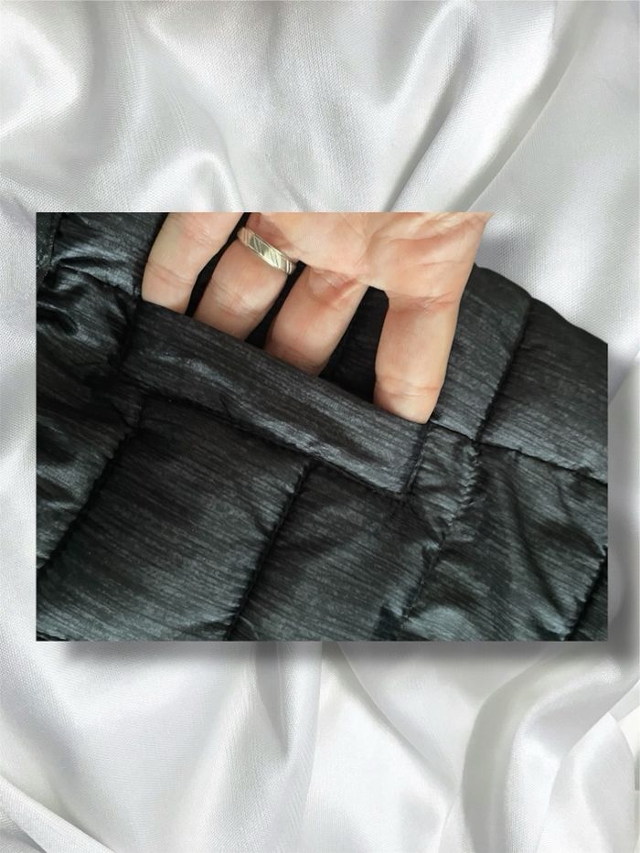 Manteau garçon noir et vert 6 12 mois - photo numéro 6