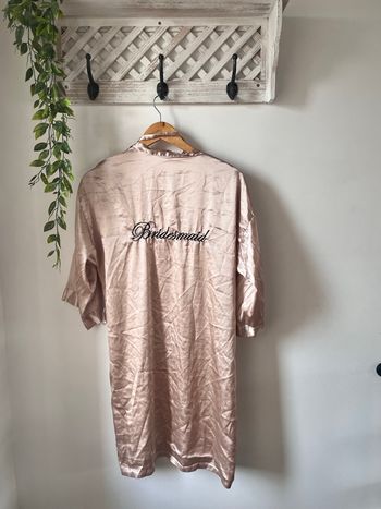 Peignoir de demoiselle d’honneur en 38 