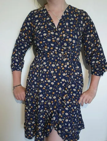Robe mi saison manche longue