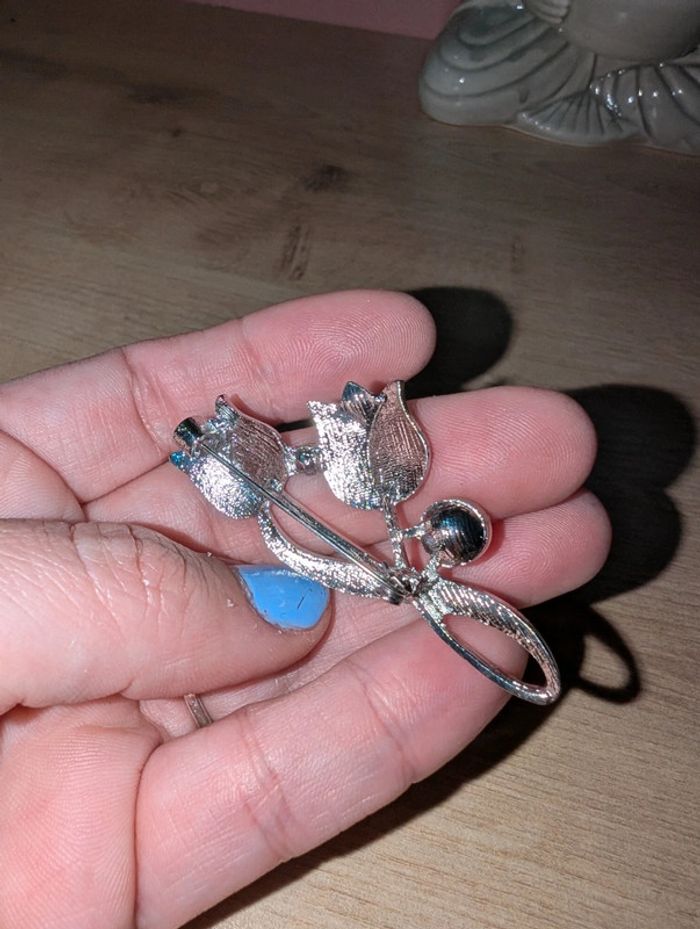 Broche fleur - photo numéro 2