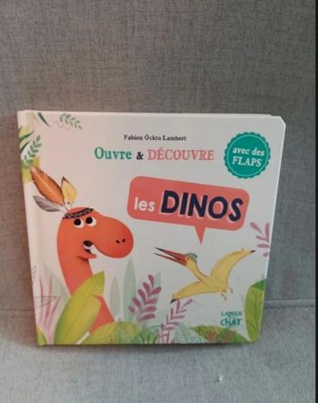 Livre a volets les dinos neuf