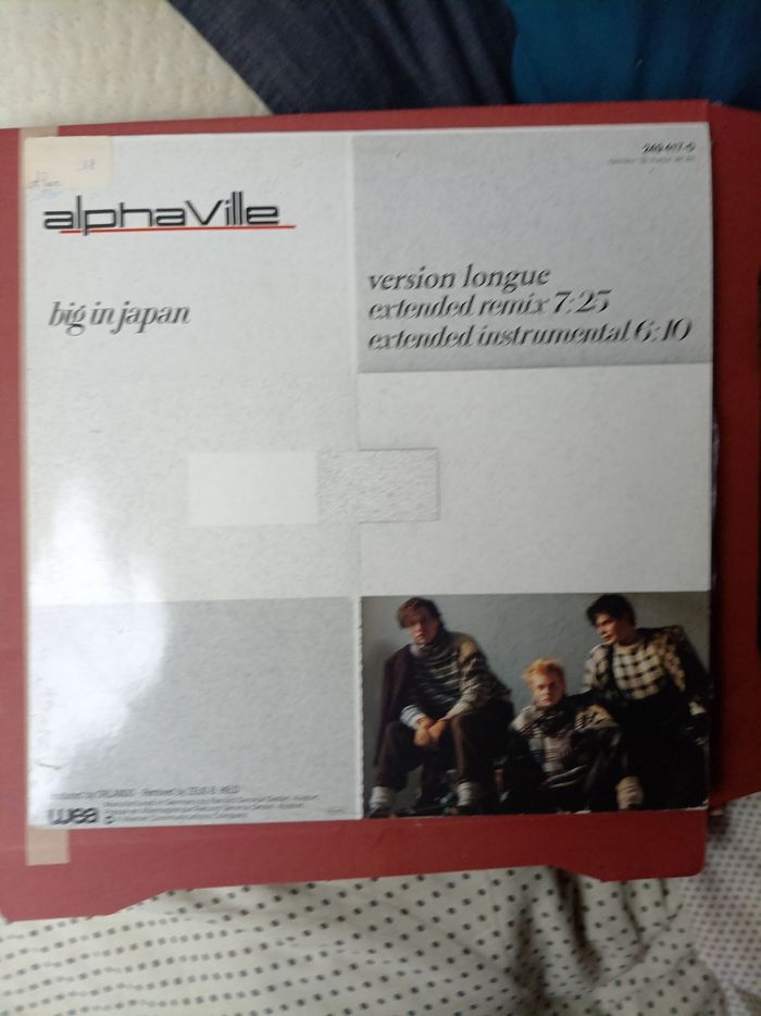 Alphaville - big in Japan maxi 45 tours
