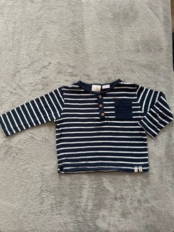 Tee-shirt manches longues léger - 9/12 mois - Zara BabyBoy