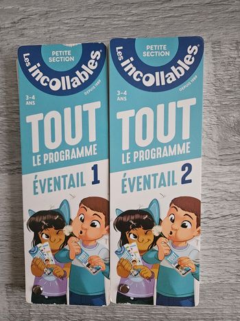 Les incollables petite section