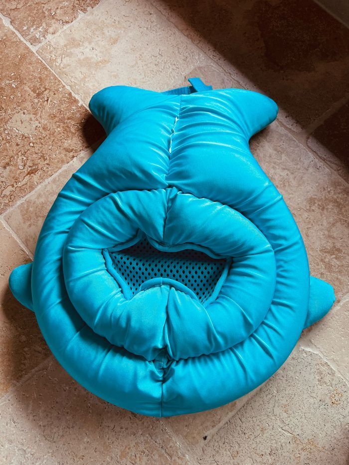 Coussin baigneur Moby pour évier de Skip Hop - bleu - photo numéro 2
