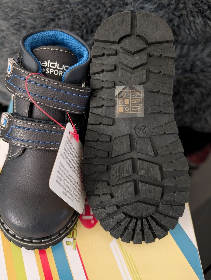 Bottines garçon. Taille 24. Neuf. Balducci - photo numéro 6