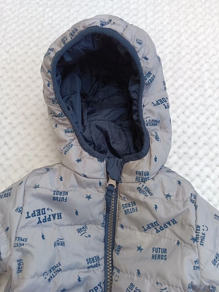 🔸 Doudoune fine réversible Baby by Gémo - 6 mois 🔸 - photo numéro 7