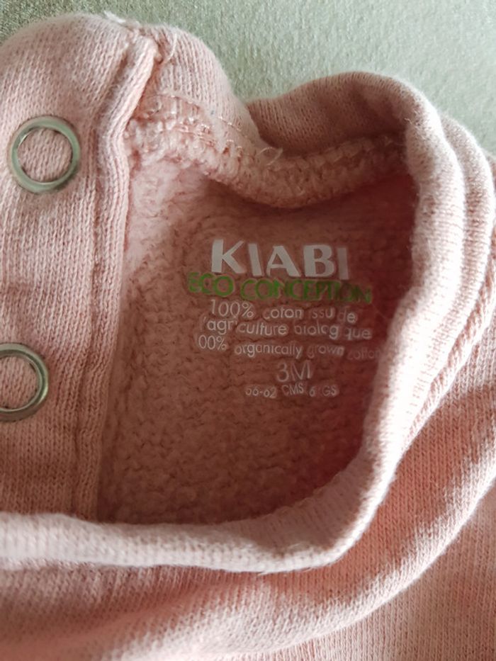 sweat kiabi 3 mois tbe bio - photo numéro 3