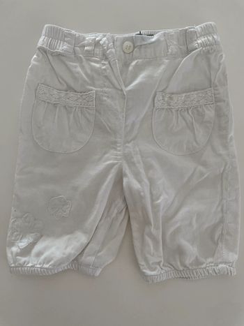 Pantalon blanc fille