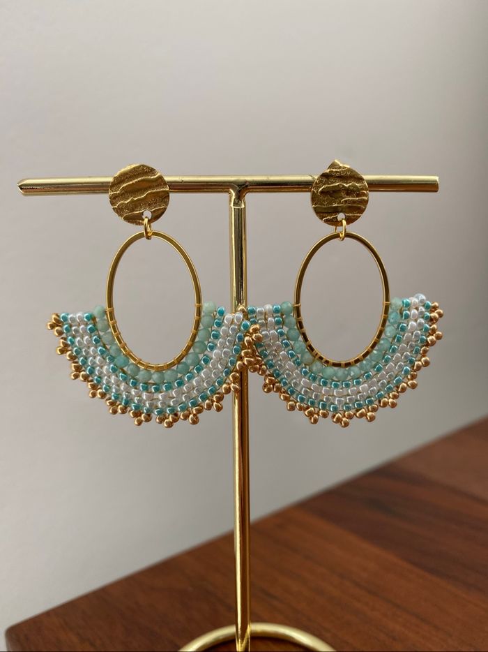 Boucles d’oreilles Miyuki - photo numéro 5