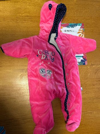 Combipilote fille - 1 pièce - 6 mois