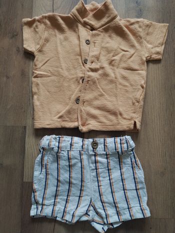 Ensemble chemisette et short