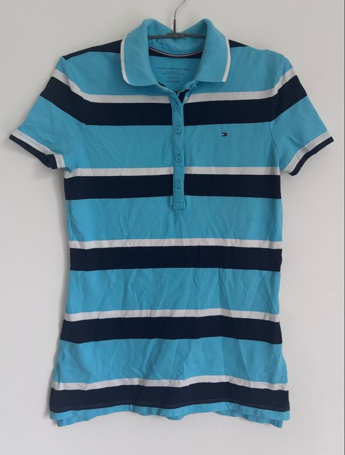🩵 Polo femme Tommy Hilfiger Taille XS
