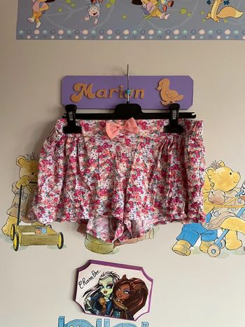 Short de pyjama fleuri, taille M, marque Undiz.