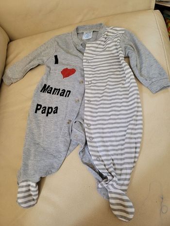 Pyjama the cute babys 6/9 mois