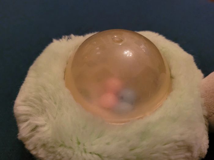 RARE Tortue Boulgom 17cm vert boules hochet blanc carapace France doudou collection - photo numéro 2