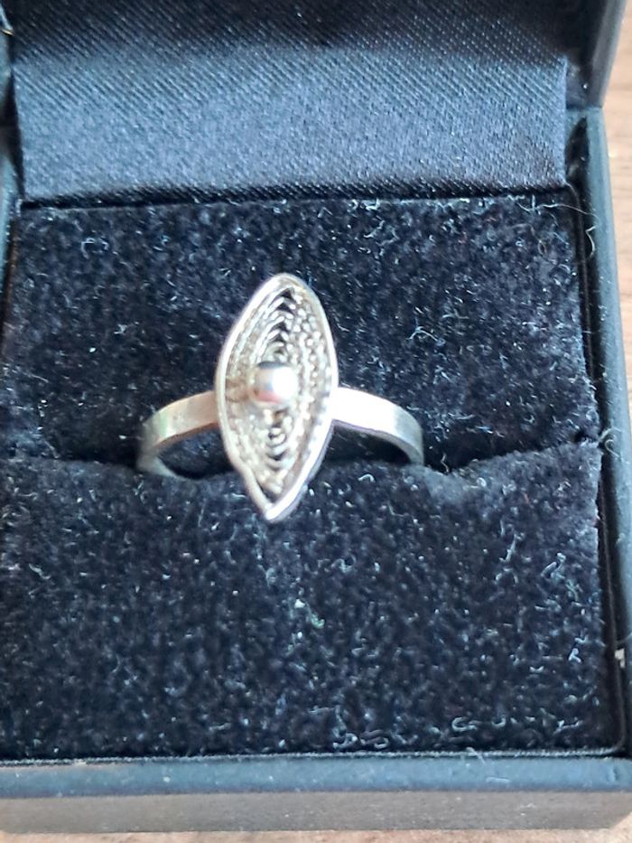 Bague filigrane en argent - photo numéro 3