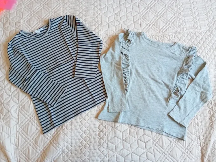 Lot de 2 hauts fille