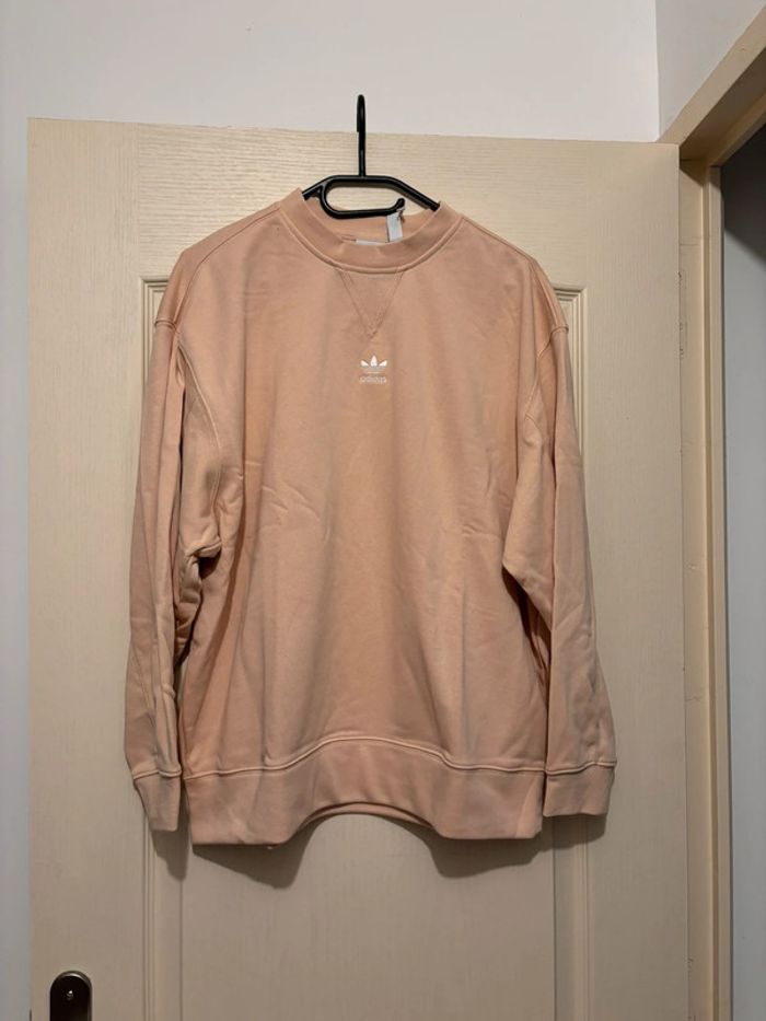 Pull femme Adidas rose pale hiver - photo numéro 3
