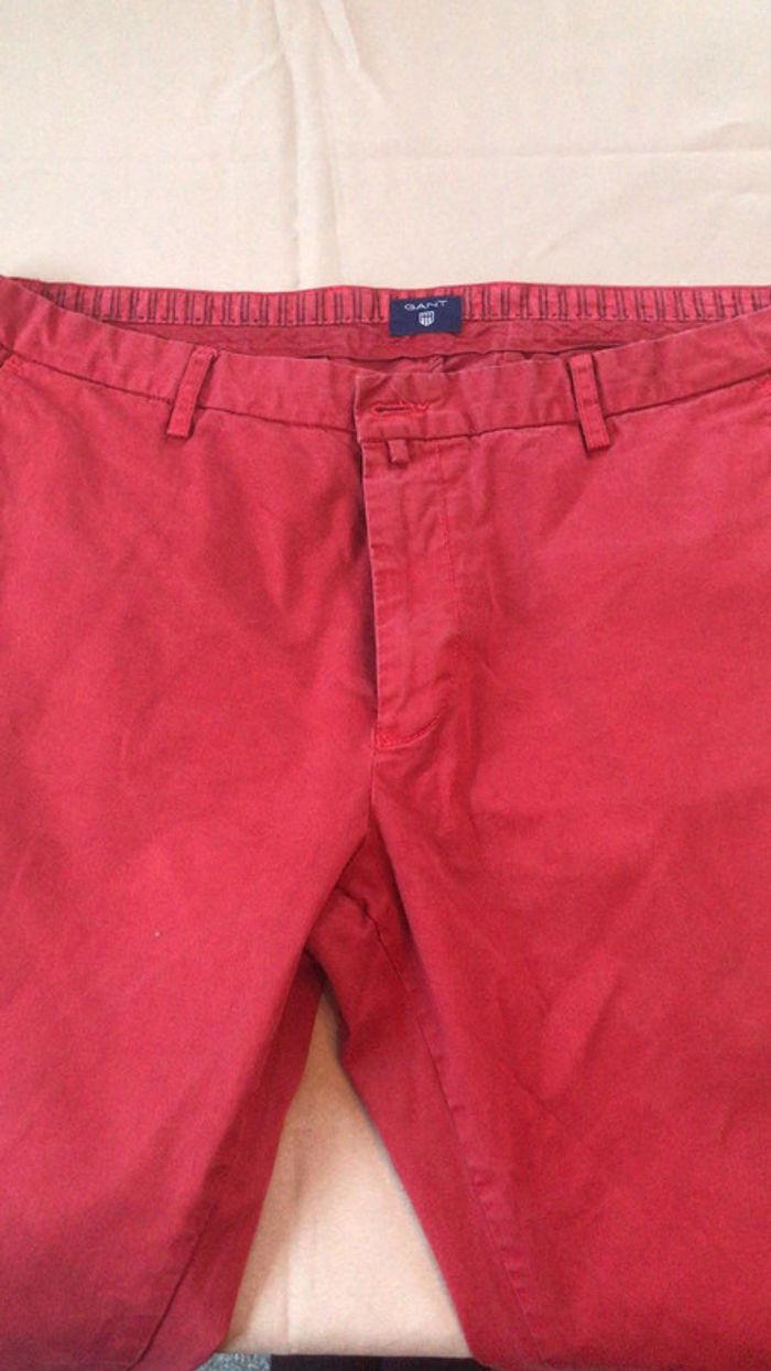 Pantalon gant rouge