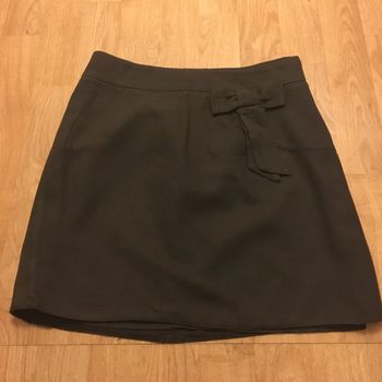 jupe marron camaieu