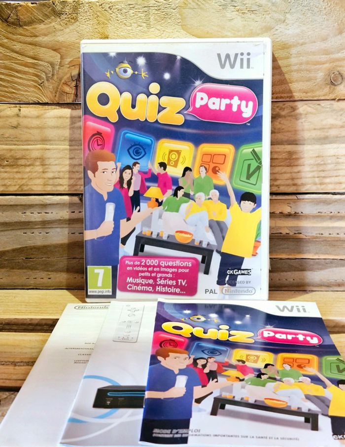Nintendo Wii # Quiz Party #
