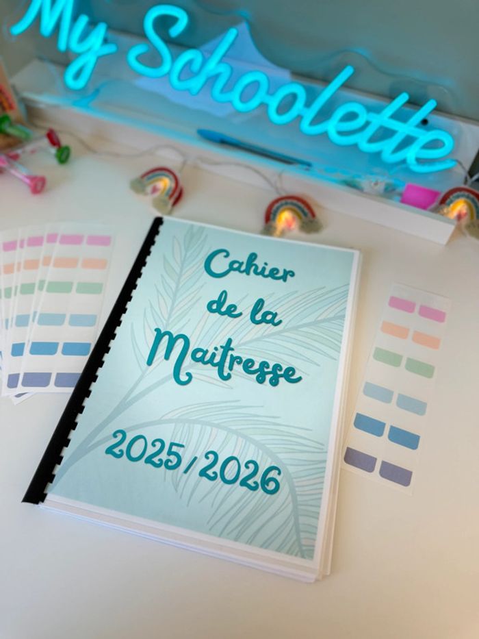 Cahier de la Maitresse 2025 2026 PDF - photo numéro 10