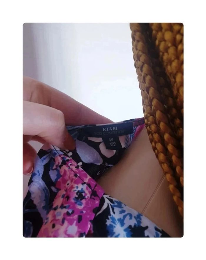 Magnifique blouse cache coeur - photo numéro 3